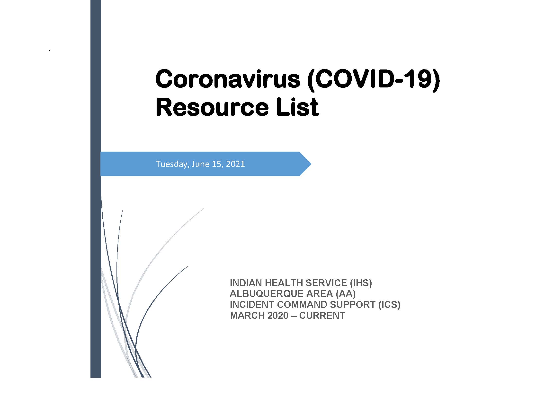Coronavirus Resource List_AAO ICS June 15_2021 Final_Page_01
